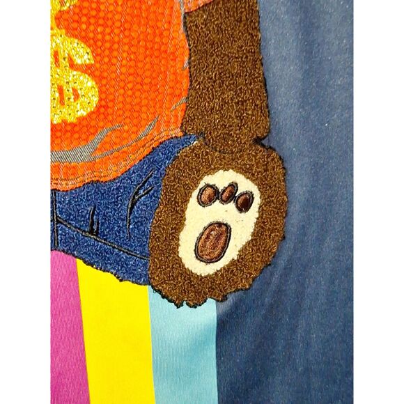 Odd Culture Men's Shirt Rapper Bear Bling Hip Hop Streetwear Y2K Retro XL - Picture 3 of 11